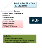 General Guidance First Year HJHJ