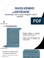 Desevolvendo Santidade