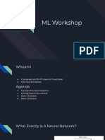 DPCH Adv Workshop - ML