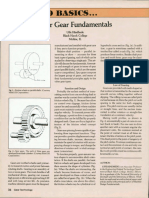 Spur Gear Fundamentals