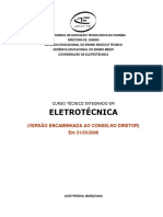 PPC Curso Técnico Integrado em Eletrotécnica 2006