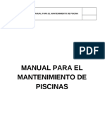 Manual de Piscina