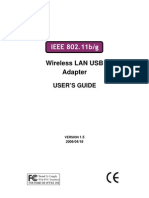 Wireless LAN USB Adapter: User'S Guide