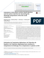 Evaluation of Two-Phase Suction, Liquid Injection and Two-Phase Injection For Decreasing The Discharge Temperature of The R32 Scroll Compressor