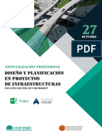 Brochure - Diseño y Planificacion de Proyectos de Infraestructura