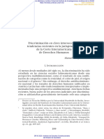 Discriminación en Clave Interseccional: Tendencias Recientes en La Jurisprudencia de La Corte Interamericana de Derechos Humanos