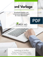 Einarbeitungsplan Vorlage Neuer Mitarbeiter Template