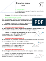 TriangleEgaux 4ème Cours CLIEP 2022 2023