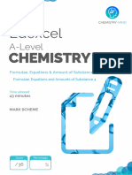 Formulae, Equations and Amounts of Substance 4 MS