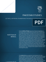 Pakistan Studies: Lecture-5: Historical Foundation of The Ideology of Pakistan-I