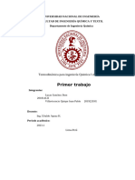 Primer Trabajo - Termo 1