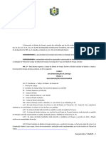 DECRETO-GEA (N) N.º 0069, de 15 de Maio de 1991 - Organização e Divisão Judiciária Do Amapá (Atualizado Até A Lei Comp. Nº 140 12.05.22)