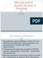 Health and Safety Management System 3 - Planning