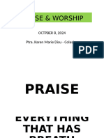 Praise & Worship Oct 6, 2024