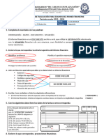 Cuestionario Examen 1er. Trimestre Paquetes Contables 2do