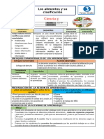 Los Alimentos y Su Clasificacion Ses.