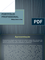 PORTFÓLIO PROFISSIONAL - Rodrigo Sonda de Lima