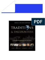 Immediate Download (Ebook PDF) Traditions & Encounters: A Global Perspective of The Past: From 1500 To The Present: 2 5th Edition Ebooks 2024