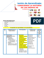 4° Sesión Día 5 PS Conocemos La Historia de Los Medios de Comunicación