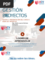 Gestión de Proyectos - Ucv Sesion 1