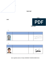 Acta de Designacion de Supervisores de Segurida y Salud en El Trabajo