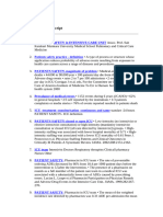 Patients Safety in Intensive Care Unit