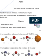 Chapter 15 Acids and Bases