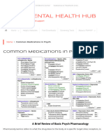 Common Medications in Psych - PSYCH-MENTAL HEALTH HUB