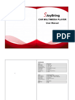 Car Multimedia Player User Manual