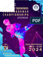 2024 World Taekwondo Changmookwan Championship