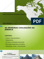 HISTÓRIA - As Primeiras Civilizações Da América - Matheus Alves - Out23