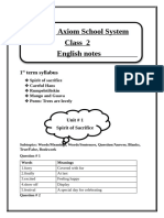 Grade 2 New Notes Eng