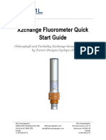 X2Change Flourometer Quickstart Guide V1.0