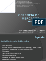 Presentación Gerencia de Mercado. Unidad 5. Grupo 4 (V3)