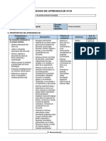 2° Grado - Sesiones Del 04 Al 08 de Noviembre