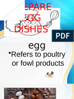 Prepare Egg Dishes