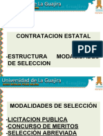 Etapas Modalidad de Seleccion