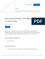 How To Poll Modbus TCP Tags Published by Ewon Flexy - HMS Support Portal