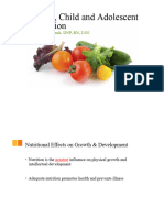 4832 Infant, Child and Adolescent Nutrition 2020