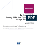 Booting 32-Bit Linux Systems From A Storage Area Network: HP Storageworks