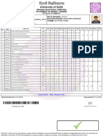 University of Delhi: Semester Examination JUNE 2024 Statement of Marks / Grades