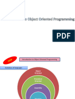 Introduction To Object Oriented Programming1