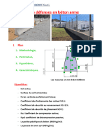 Calcul Des Défenses de Béton Arme DBA