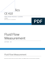 Lecture 06 Fluid Flow Measurement