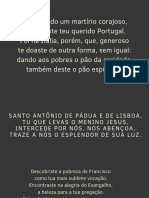 Músicas para Missa de Santo Antônio