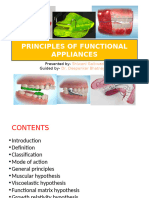 Principles of Functional Appliance