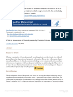 Clinical Assessment of Hemodynamically Unstable Patients - PMC