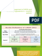 Refractory Hypoxemia in Covid 19 PPT Final