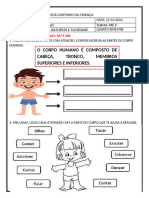 PRÉ LL ATIVIDADE SEMANA 21 DE OUTUBRO QUASE LAAA