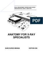 US Army Medical Course MD0956-200 - Anatomy For X-Ray Specialists